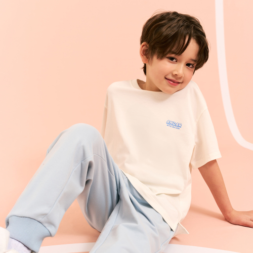 안다르() 키즈 에어리센셜 반팔티 상품 이미지