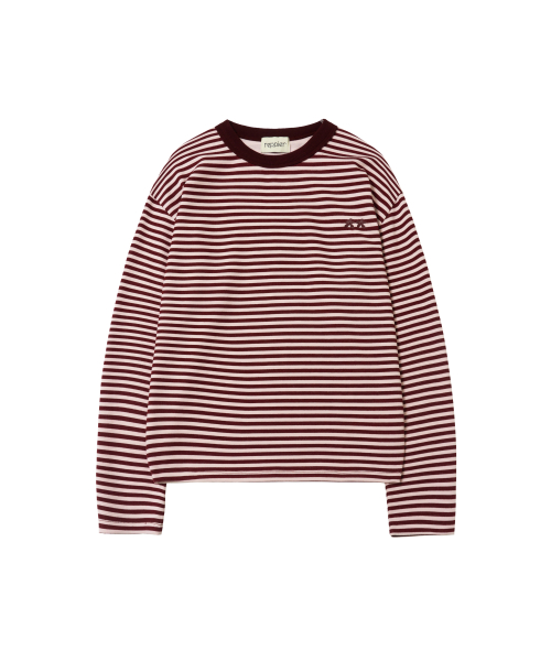 Stripe Long Sleeve (Plum)