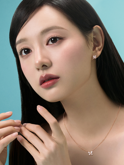 스톤헨지() [김지원 착용] 러브 듀엣 14K 귀걸이 SA25A47U 상품 이미지