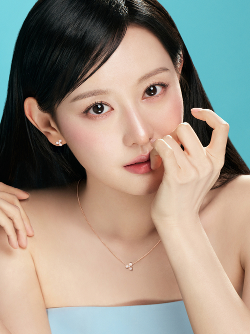 스톤헨지() 러브 듀엣 14K 목걸이 SA25A70F 상품 이미지