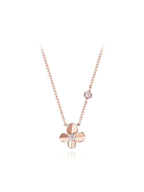 스톤헨지() 러브 듀엣 14K 목걸이 SA25A45N 상품 이미지