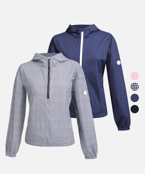 Женская ветровка-анорак с капюшоном Wind Lady (W6SJ02) 4 Colors