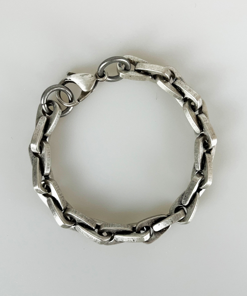 섹스토(SEXTO) [팔찌][써지컬스틸]Bottle Cap Chain Bracelet Vintage Silver - 후기 | 무신사