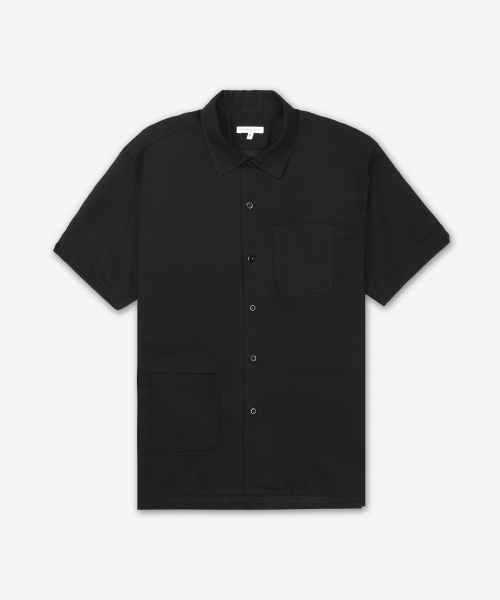 Рубашка кэмп - Black / QT017RK299