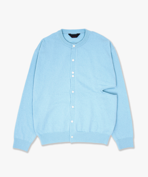 ORCHID ROUND CARDIGAN - SKY BLUE