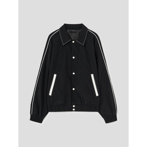 Нейлоновый бомбер Varsity Black