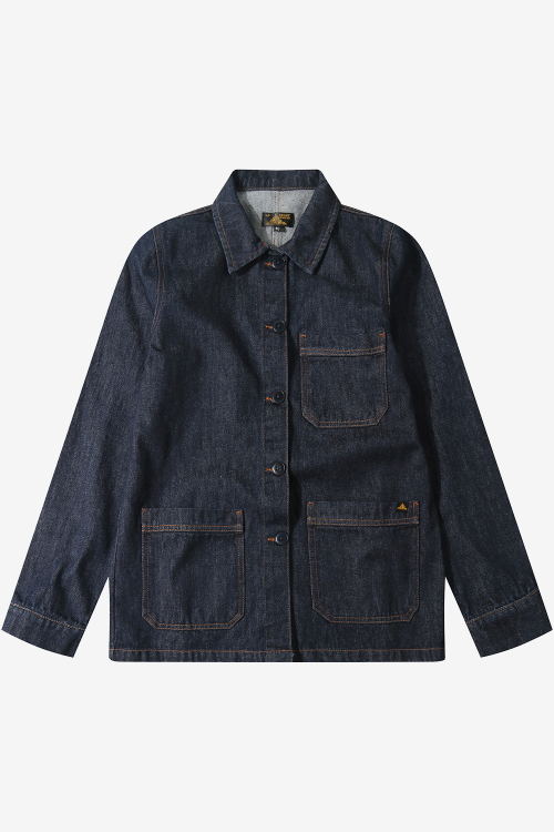 (W)VICTORINE - Denim Work Jacket_Blue