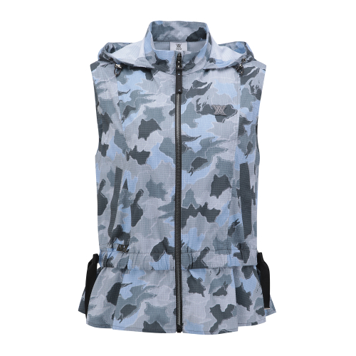WOMEN SM WAVE PATTERN VEST_BL
