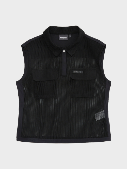 Сетчатый жилет Sabona W_Black
