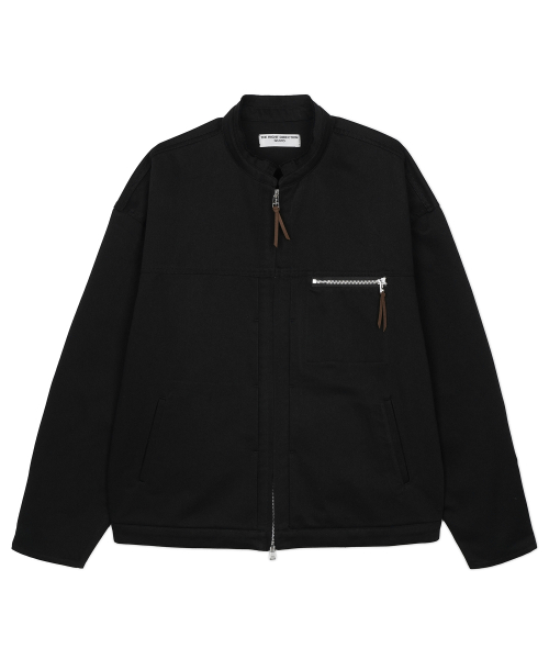 Rough neck sports jacket, black