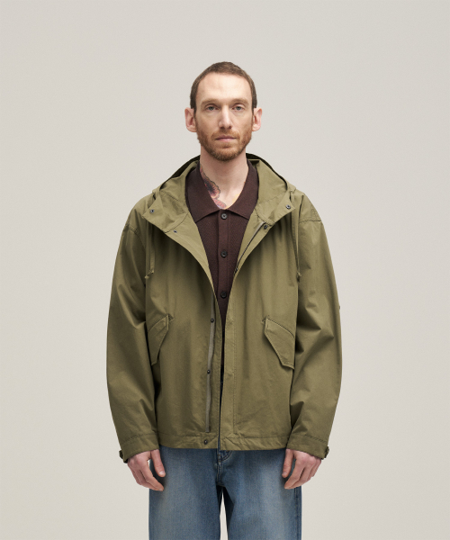 Hooded Short Mods Jacket (Olive Drab)