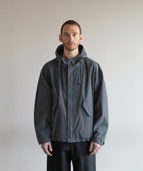 Hooded Short Mods Jacket (Carbon)
