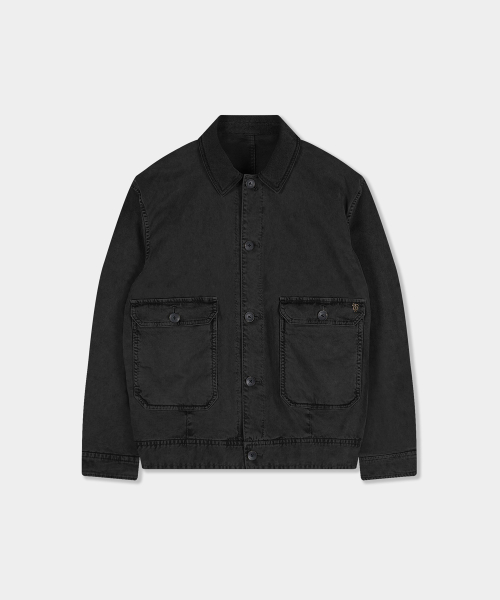 Куртка-блузон Sondrio garment dyeing - charcoal