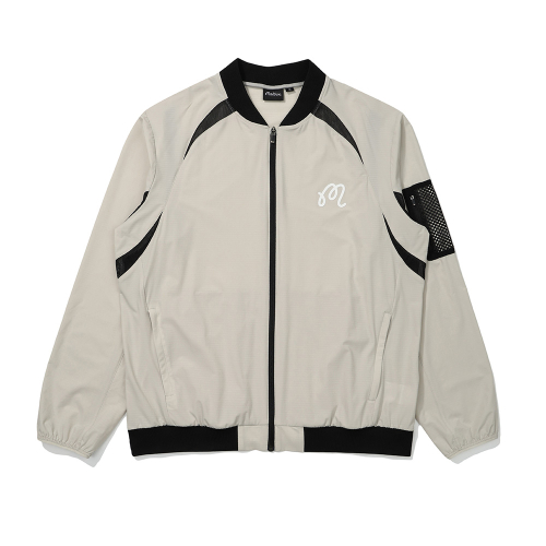 Летний легкий бомбер GREYISH BEIGE (MAN)