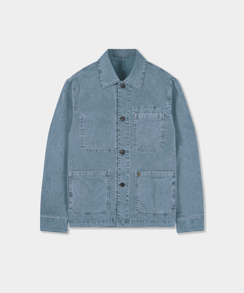 Рабочая куртка Sondrio garment-dyed - washed Blue