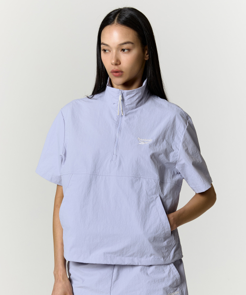 Женский легкий анорак с коротким рукавом Essential (W) - Lavender