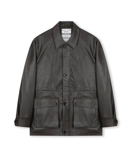 [BESLOW X DERRICK] HERITAGE HUNTING JACKET DARK MOCHA