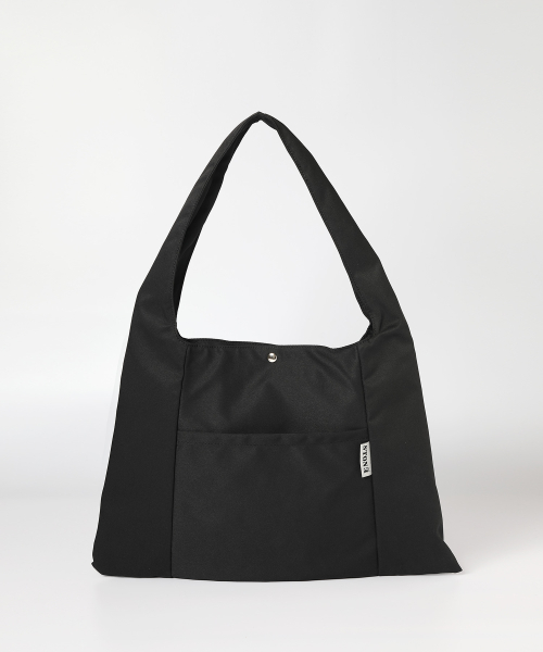 Front карман shopper bag - Black