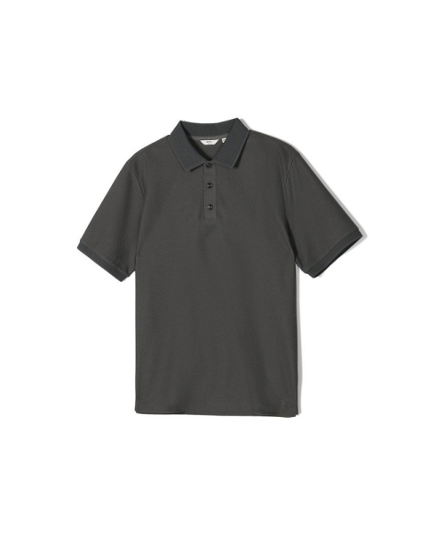 Футболка поло Cool Touch в рубчик Charcoal Grey