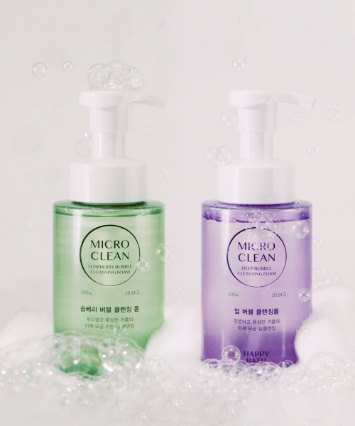 마이크로 클린 버블 클렌징폼 300ml (딥/솝베리)