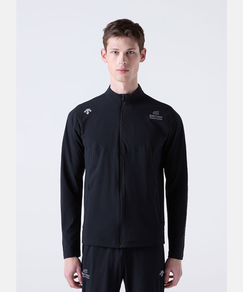 Охлаждающая трикотажная куртка GBR Black (SQ223IFT41)