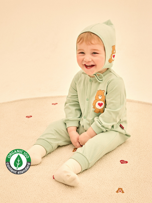 케어베어즈 오가닉 긴팔아기바디수트