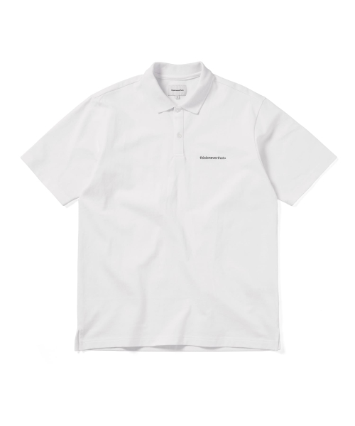 T-Logo S/S Jersey Polo White