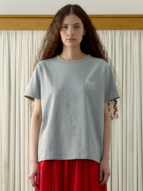 시엔느() Bell T-shirt (Melange Gray) 상품 이미지