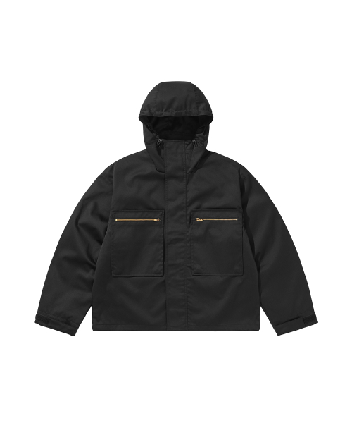 OVERSIZED HOOD JACKET / BLACK