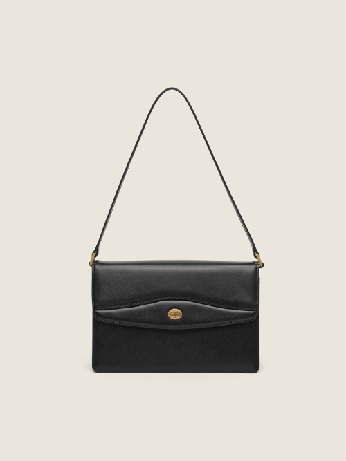 시엔느() Malta Leather Bag (Black) 상품 이미지