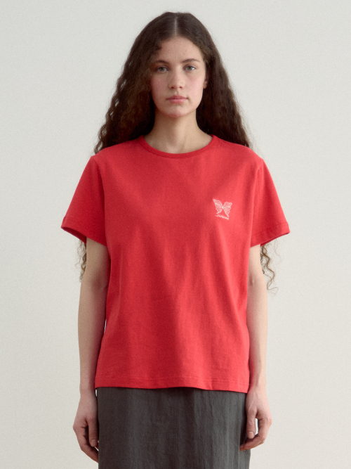 시엔느() Bell T-shirt (Red) 상품 이미지