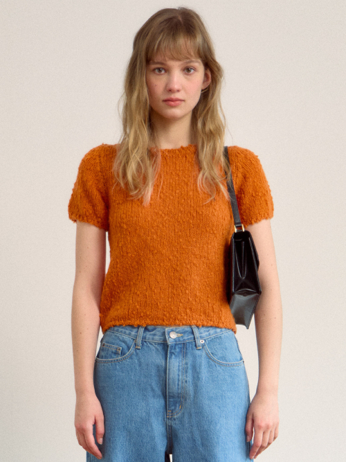 시엔느() Philosophy Wool Knit (Orange) 상품 이미지