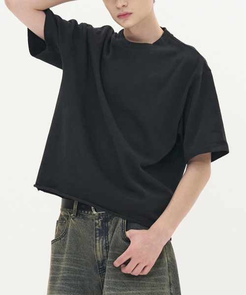 Кроп-топ Pigment (BLACK)