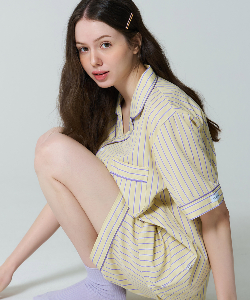 YOUHEE X LITTLE TWIN STAR GRAPHIC TERRY HOOD ZIP-UP SET UP