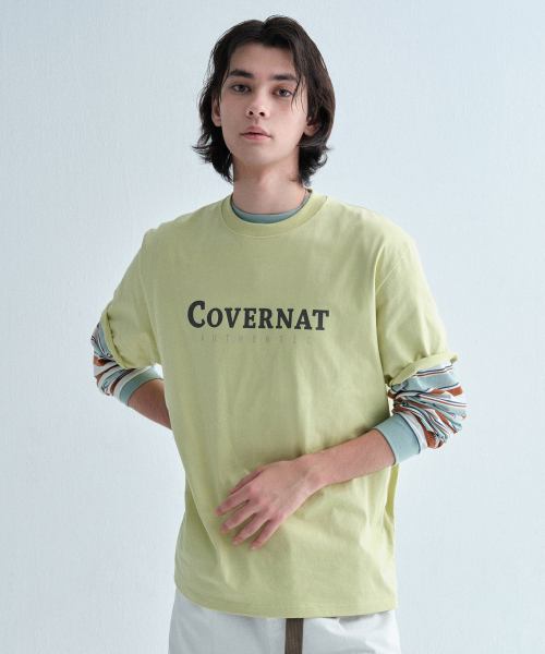 커버낫() 센터 어센틱 티셔츠 Lime 상품 이미지