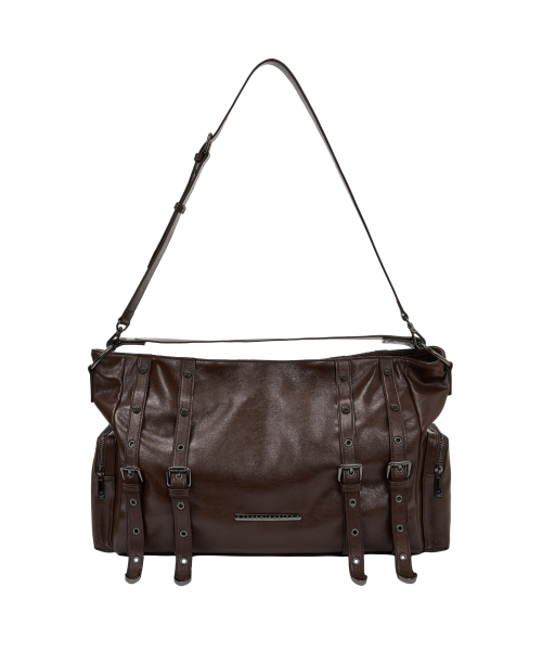 TREEMINGBIRD◆Maxi Stud Shoulder Bag 大容量 韓国人気 TREEMINGBIRD】韓国人気☆Maxi Stud Shoulder Bag (TREEMINGBIRD