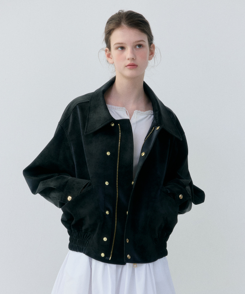 Leather Jumper (Black)
