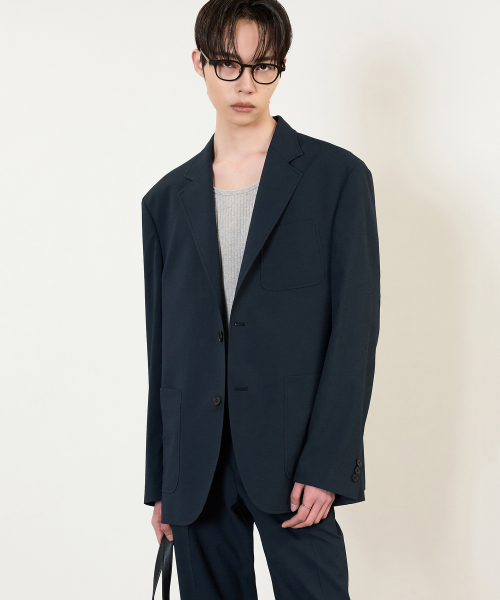 Hard Twist Set-Up Jacket (Navy) TNJA5E201N2