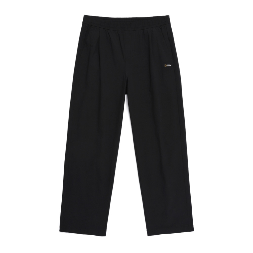 Брюки N252MPT890 Frozen Air Relaxed Fit One-tuck CARBON BLACK