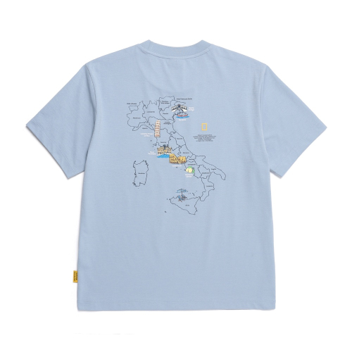 N252UTS992 COOL MAX футболка basic fit STONE BLUE