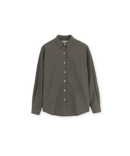 W Steady Shirt, Dark Brown