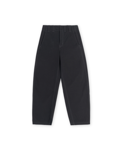 Washed Work Pants, Black