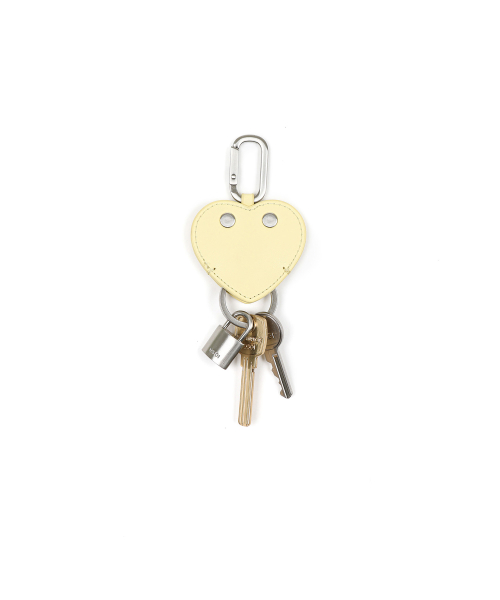 MUSINSA | OSOI HEART FLAT KEY RING [RED]