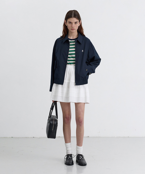 UNISEX SUMMER HARRINGTON JACKET_UDJU5B122_FRENCH NAVY