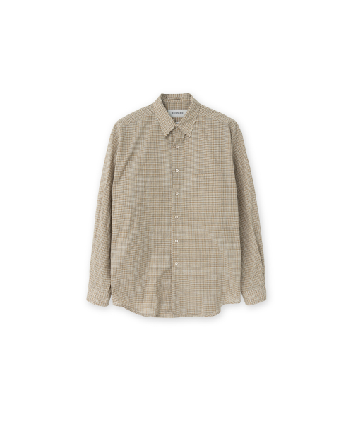 Steady Shirt, Beige Check