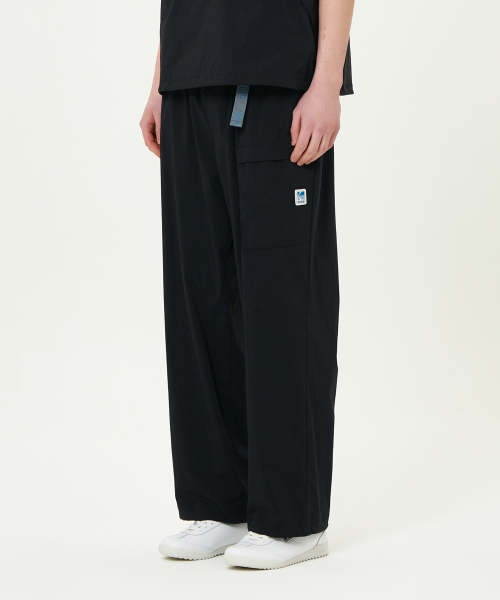 Широкие брюки карго Breeze, BLACK