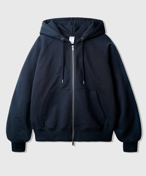 Худи на молнии Luna Raglan Balloon Navy KJHD2613