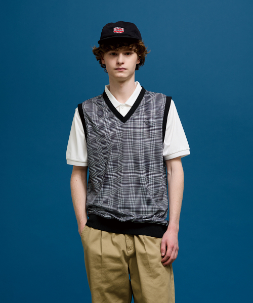 RESORT PRINT VEST GLEN