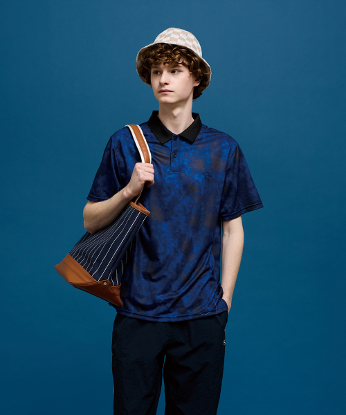 RESORT PRINT POLO SPACE