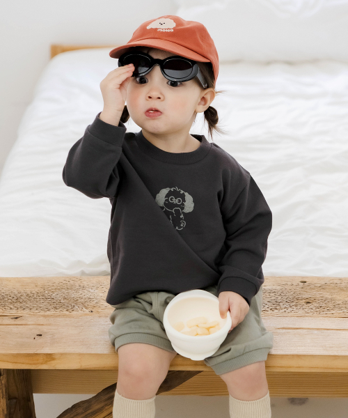 ㈜맘스트레져 [유비맘클로젯] 뮤트 상하세트 차콜 C2SQ7901-CH C2SQ7901-CH